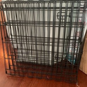 Foldable metal pet exercise and playpen